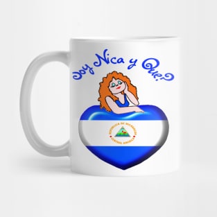 Nicaragua Soy Nica y Que? Mug